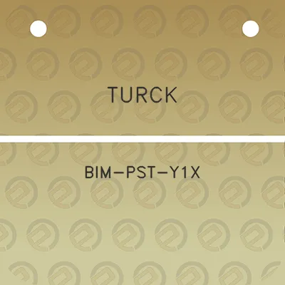 turck-bim-pst-y1x