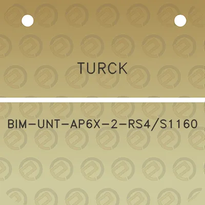 turck-bim-unt-ap6x-2-rs4s1160