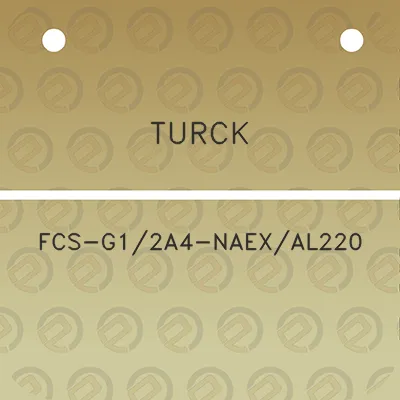 turck-fcs-g12a4-naexal220