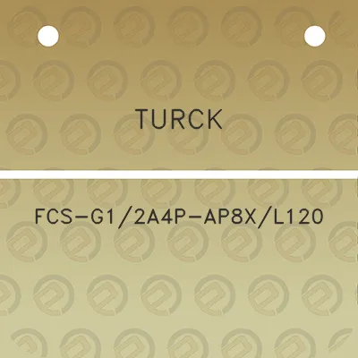 turck-fcs-g12a4p-ap8xl120