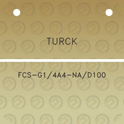 turck-fcs-g14a4-nad100