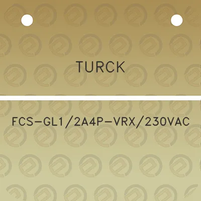 turck-fcs-gl12a4p-vrx230vac