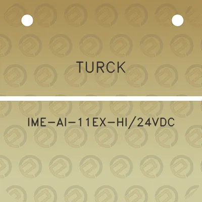 turck-ime-ai-11ex-hi24vdc