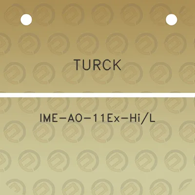 turck-ime-ao-11ex-hil