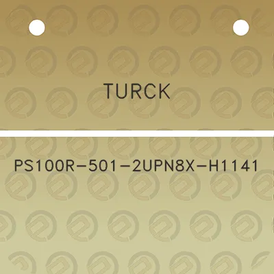 turck-ps100r-501-2upn8x-h1141