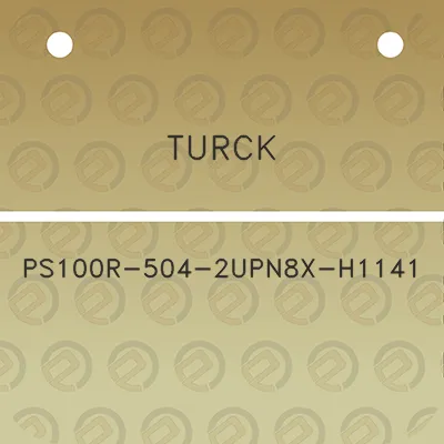 turck-ps100r-504-2upn8x-h1141