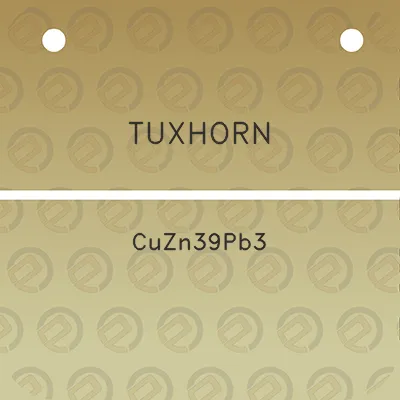 tuxhorn-cuzn39pb3