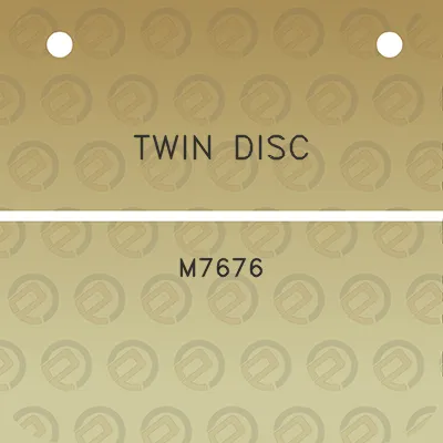 twin-disc-m7676