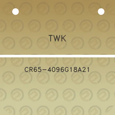 twk-cr65-4096g18a21