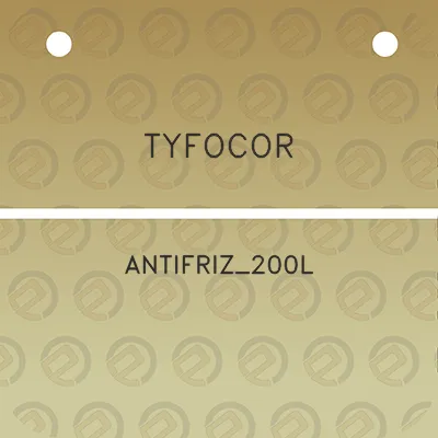 tyfocor-antifriz_200l