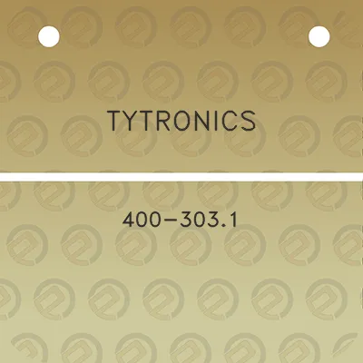 tytronics-400-3031