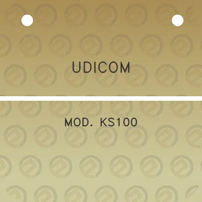 udicom-mod-ks100