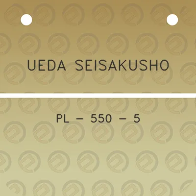 ueda-seisakusho-pl-550-5