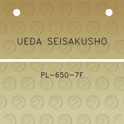 ueda-seisakusho-pl-650-7f