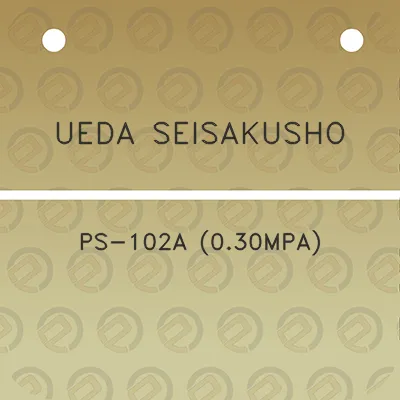 ueda-seisakusho-ps-102a-030mpa