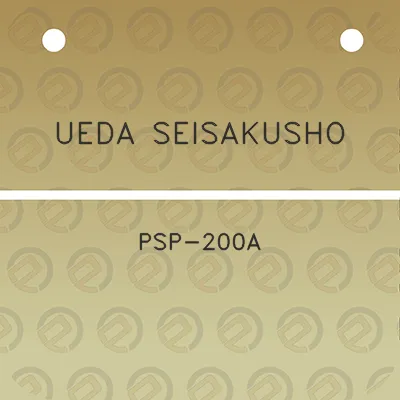 ueda-seisakusho-psp-200a