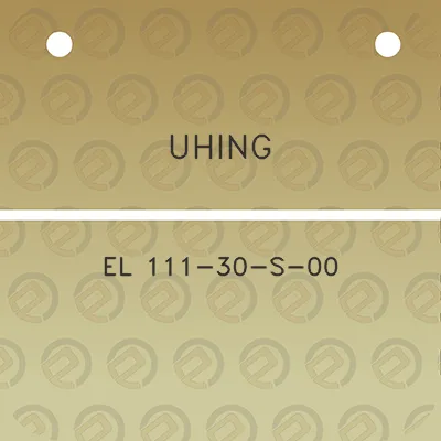 uhing-el-111-30-s-00