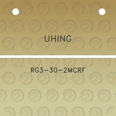 uhing-rg3-30-2mcrf