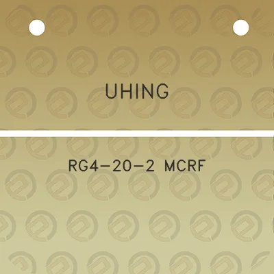 uhing-rg4-20-2-mcrf