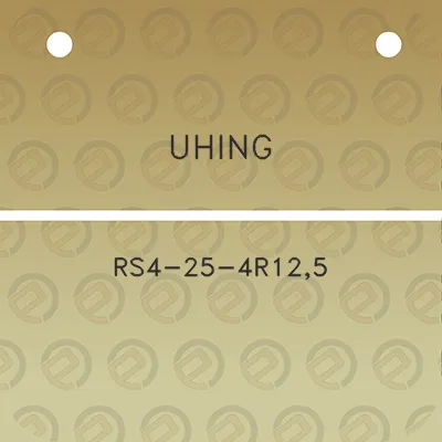 uhing-rs4-25-4r125