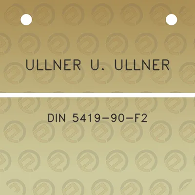 ullner-u-ullner-din-5419-90-f2