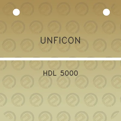 unficon-hdl-5000