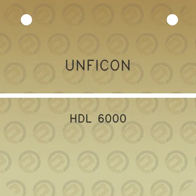 unficon-hdl-6000