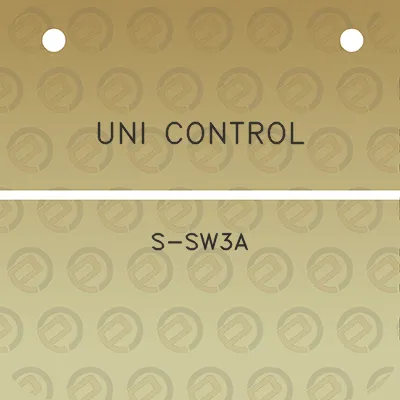 uni-control-s-sw3a