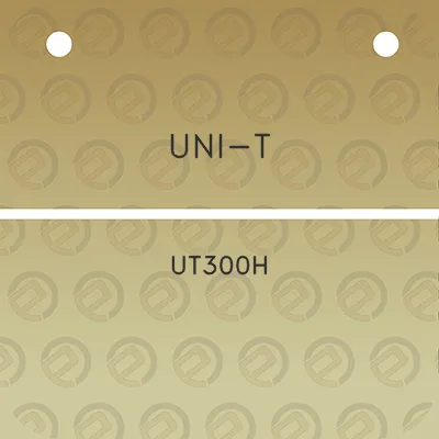 uni-t-ut300h