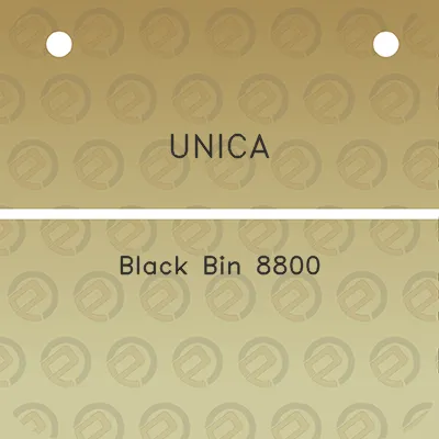 unica-black-bin-8800