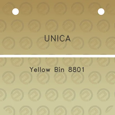 unica-yellow-bin-8801