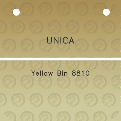 unica-yellow-bin-8810