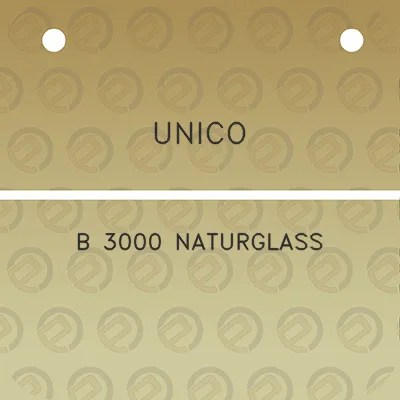 unico-b-3000-naturglass