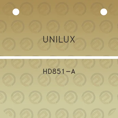 unilux-hd851-a