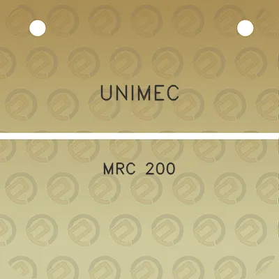 unimec-mrc-200