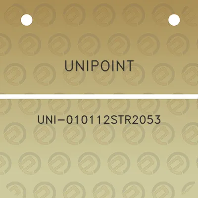 unipoint-uni-010112str2053