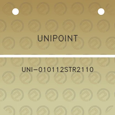 unipoint-uni-010112str2110