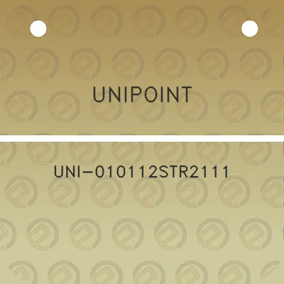 unipoint-uni-010112str2111