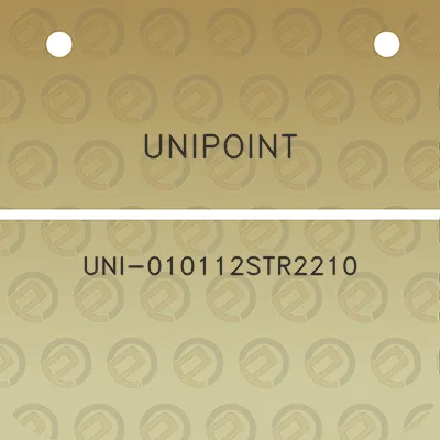 unipoint-uni-010112str2210