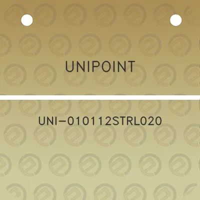 unipoint-uni-010112strl020