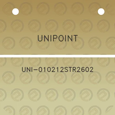 unipoint-uni-010212str2602