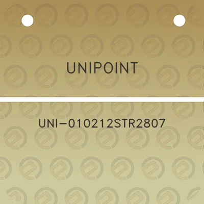 unipoint-uni-010212str2807