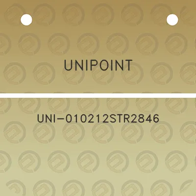 unipoint-uni-010212str2846