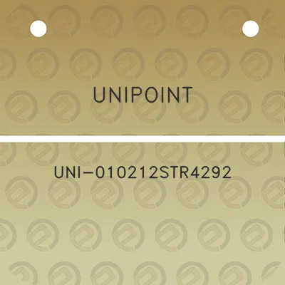 unipoint-uni-010212str4292