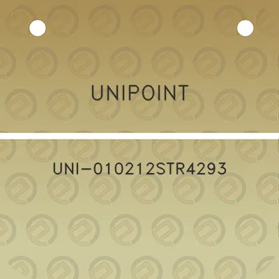 unipoint-uni-010212str4293