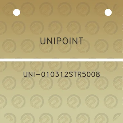 unipoint-uni-010312str5008