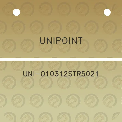 unipoint-uni-010312str5021