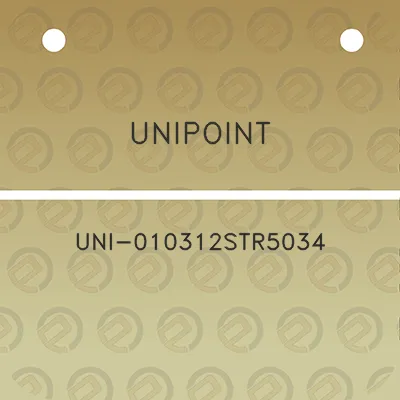 unipoint-uni-010312str5034