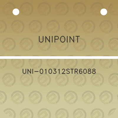 unipoint-uni-010312str6088