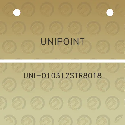 unipoint-uni-010312str8018